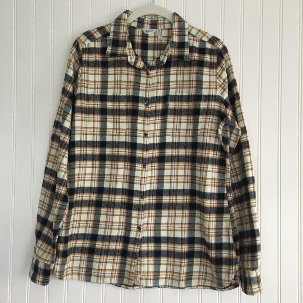 Woolrich plaid flannel shirt SIZE MEDIUM